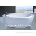 Customized Size Freestanding Stone Bathtub with Whirlpool